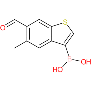 6-formyl-5-methylbenzothiophene-3-boronic acid