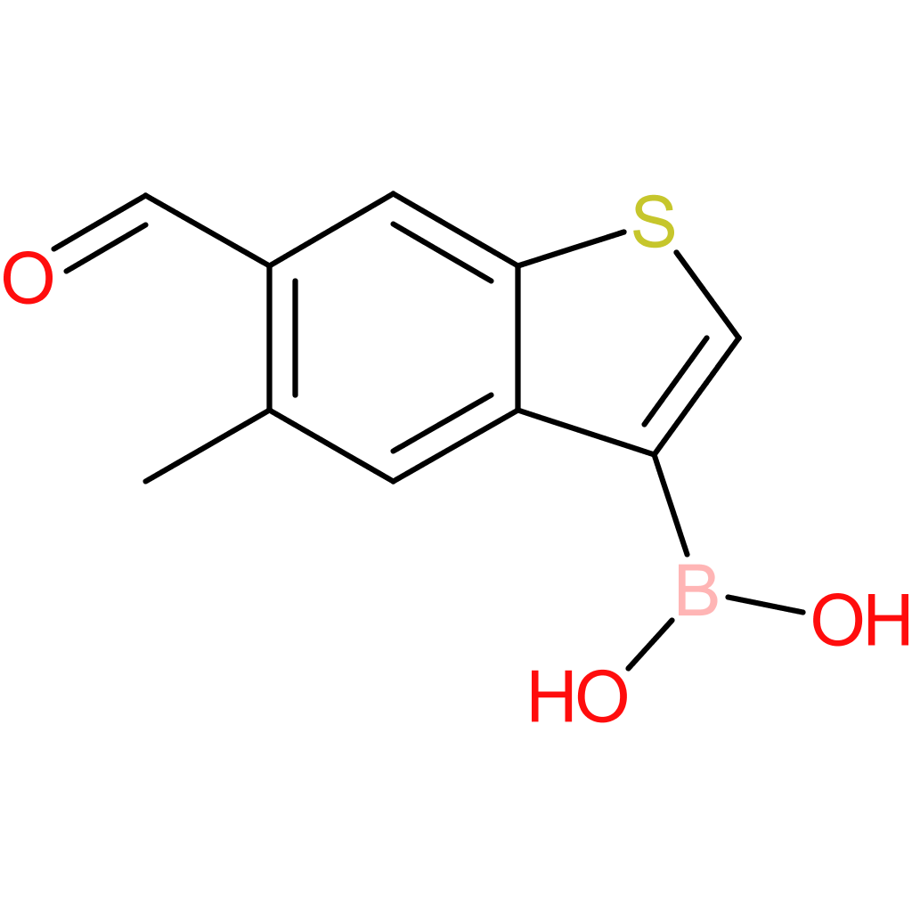 6-formyl-5-methylbenzothiophene-3-boronic acid