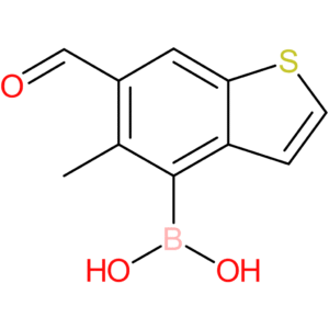 6-formyl-5-methylbenzothiophene-4-boronic acid