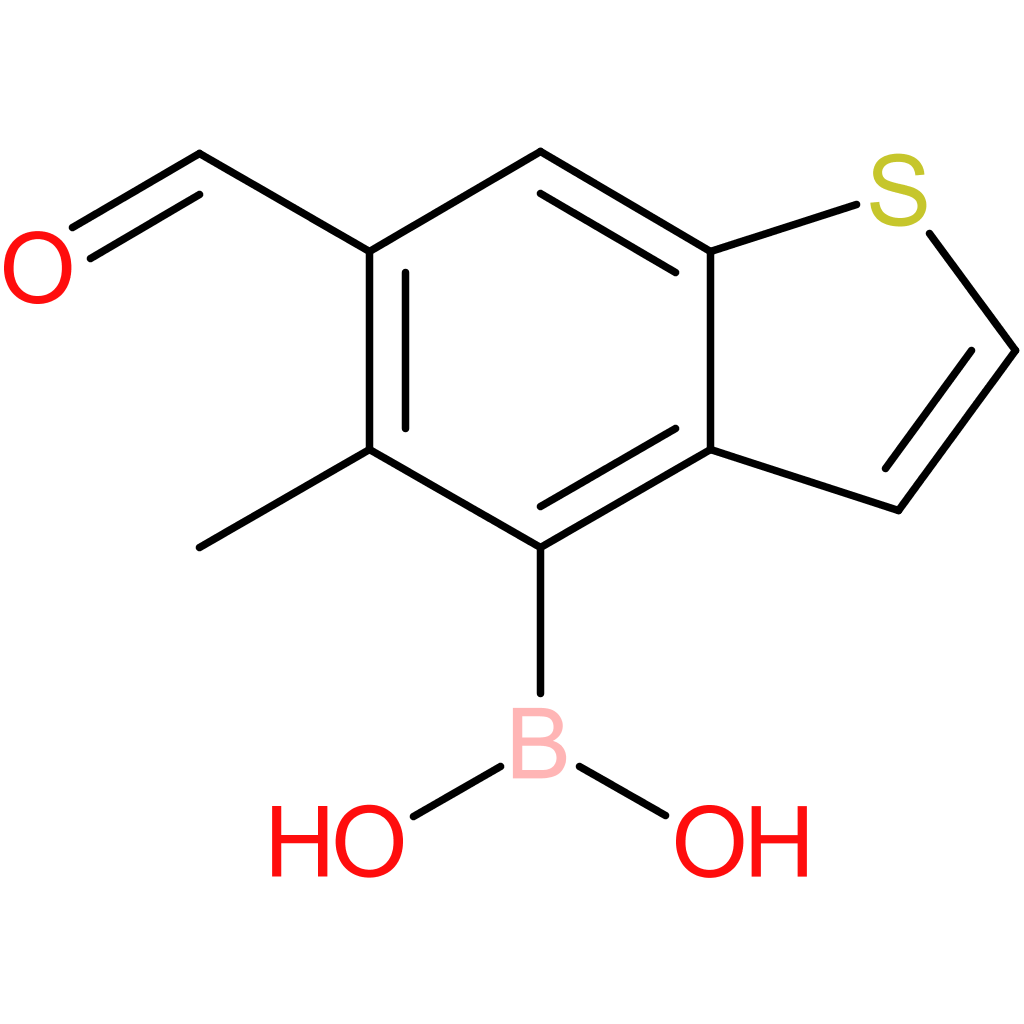 6-formyl-5-methylbenzothiophene-4-boronic acid