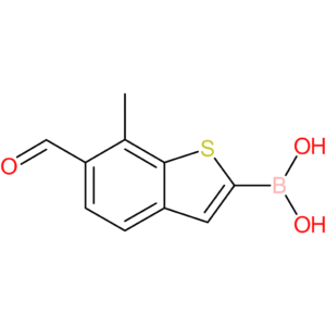 6-formyl-7-methylbenzothiophene-2-boronic acid