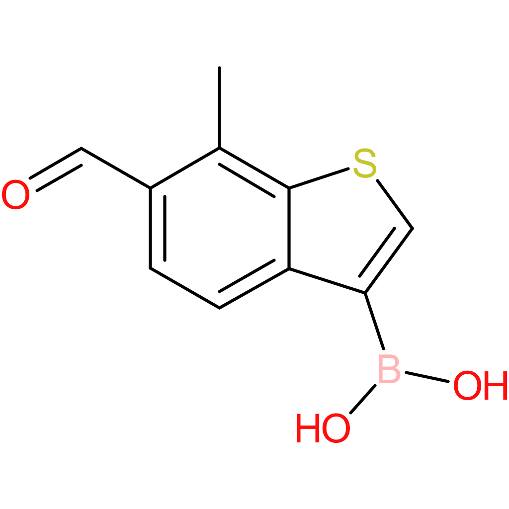 6-formyl-7-methylbenzothiophene-3-boronic acid