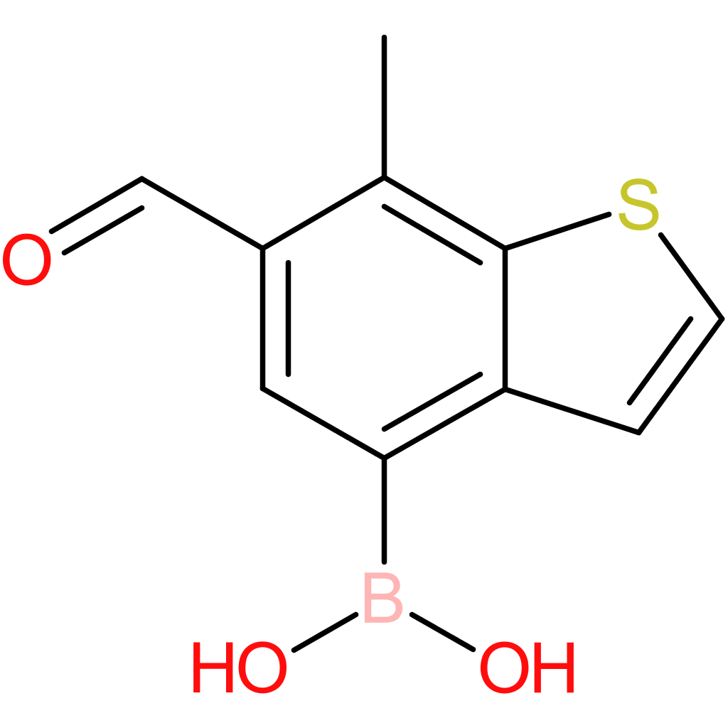 6-formyl-7-methylbenzothiophene-4-boronic acid