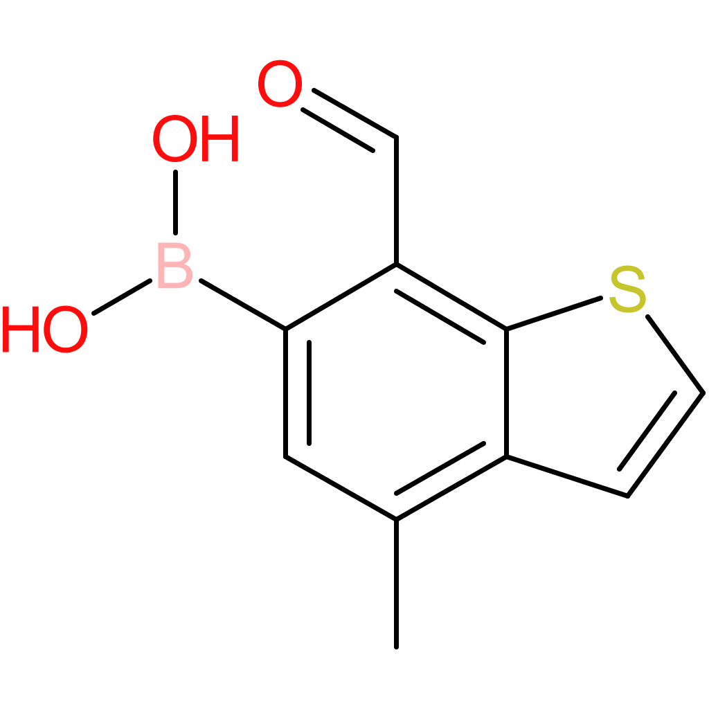 7-formyl-4-methylbenzothiophene-6-boronic acid