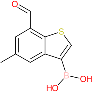 7-formyl-5-methylbenzothiophene-3-boronic acid