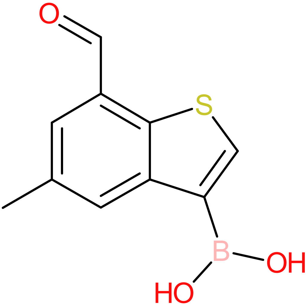 7-formyl-5-methylbenzothiophene-3-boronic acid