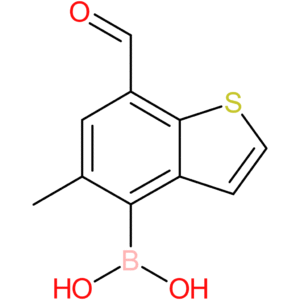 7-formyl-5-methylbenzothiophene-4-boronic acid