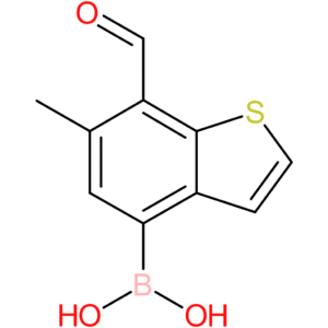 7-formyl-6-methylbenzothiophene-4-boronic acid