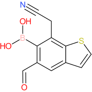 6-borono-5-formylbenzothiophene-7-acetonitrile