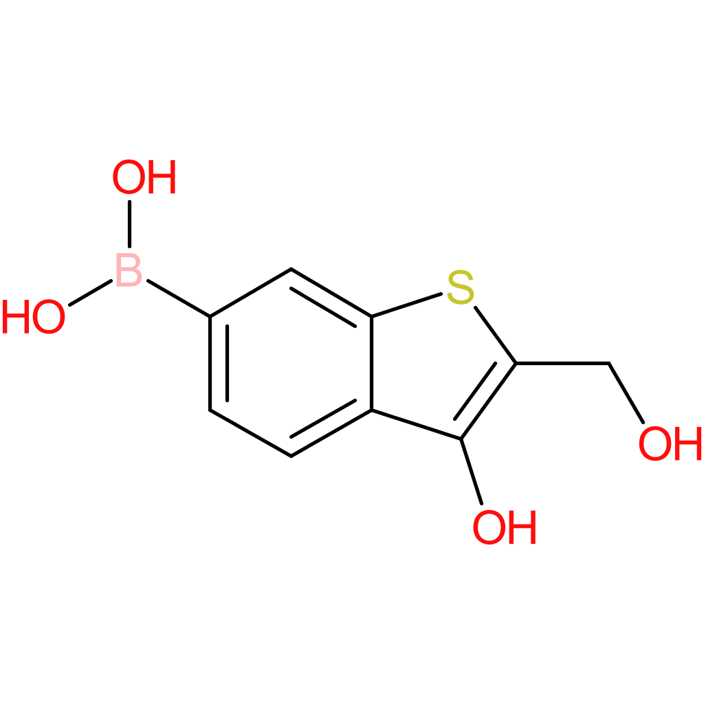 3-hydroxy-2-(hydroxymethyl)benzothiophene-6-boronic acid
