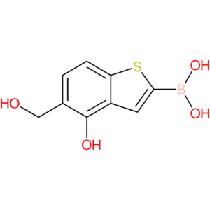 4-hydroxy-5-(hydroxymethyl)benzothiophene-2-boronic acid