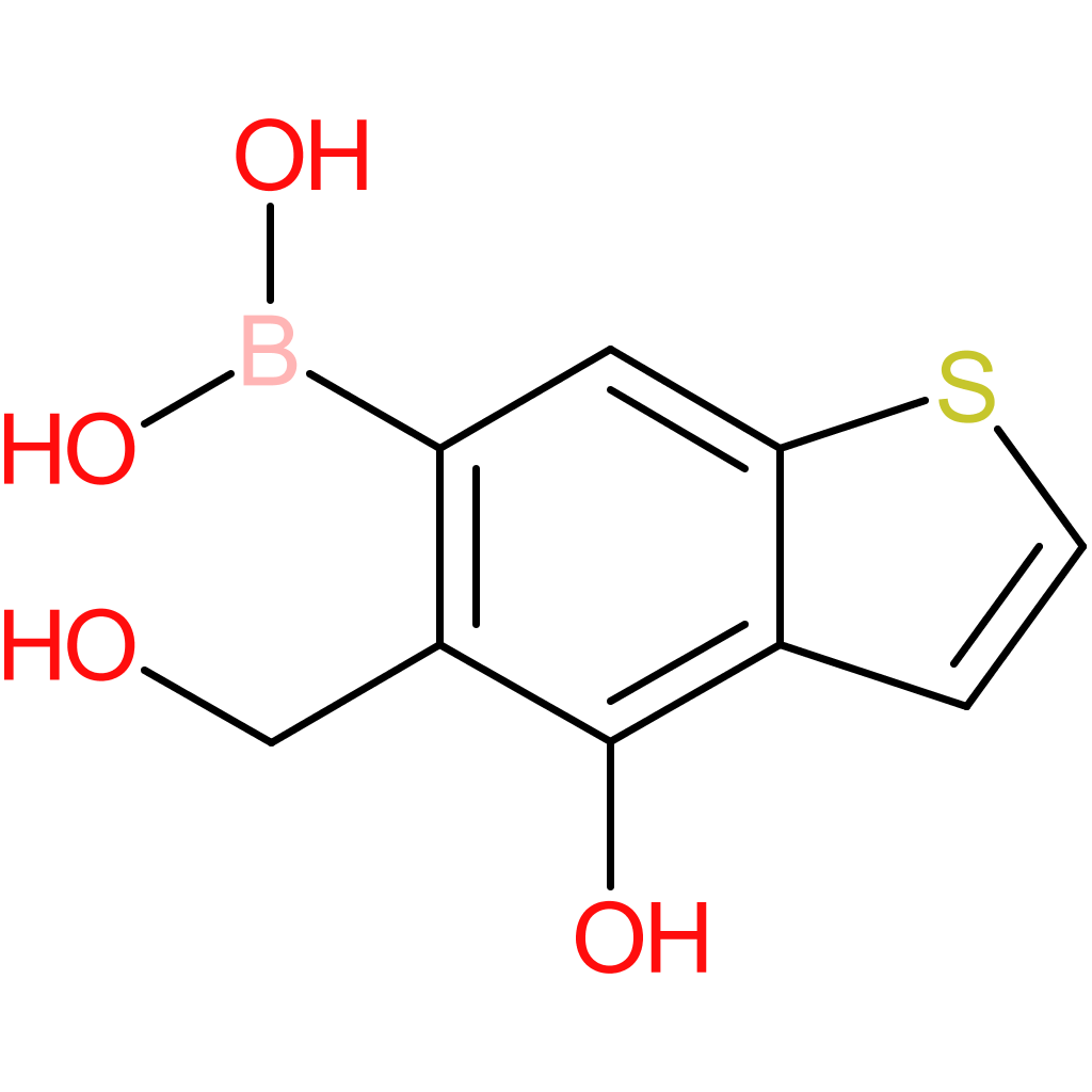 4-hydroxy-5-(hydroxymethyl)benzothiophene-6-boronic acid