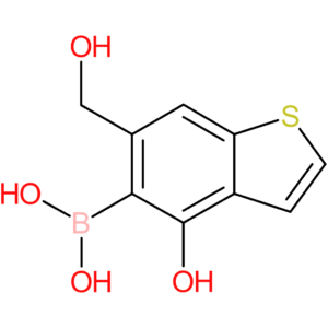 4-hydroxy-6-(hydroxymethyl)benzothiophene-5-boronic acid