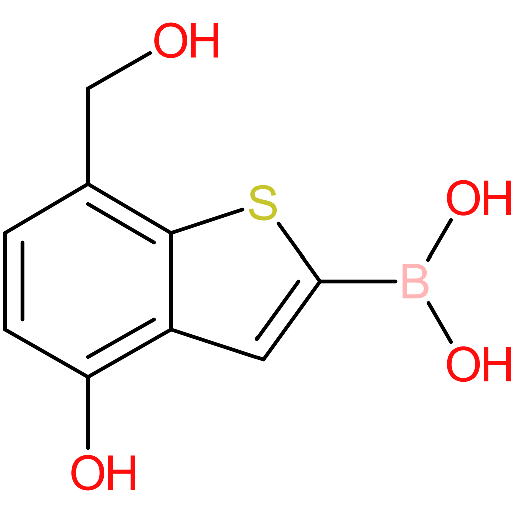 4-hydroxy-7-(hydroxymethyl)benzothiophene-2-boronic acid