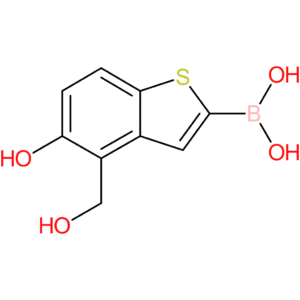 5-hydroxy-4-(hydroxymethyl)benzothiophene-2-boronic acid