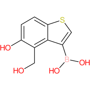 5-hydroxy-4-(hydroxymethyl)benzothiophene-3-boronic acid
