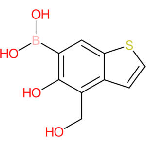5-hydroxy-4-(hydroxymethyl)benzothiophene-6-boronic acid