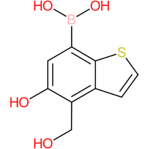 5-hydroxy-4-(hydroxymethyl)benzothiophene-7-boronic acid
