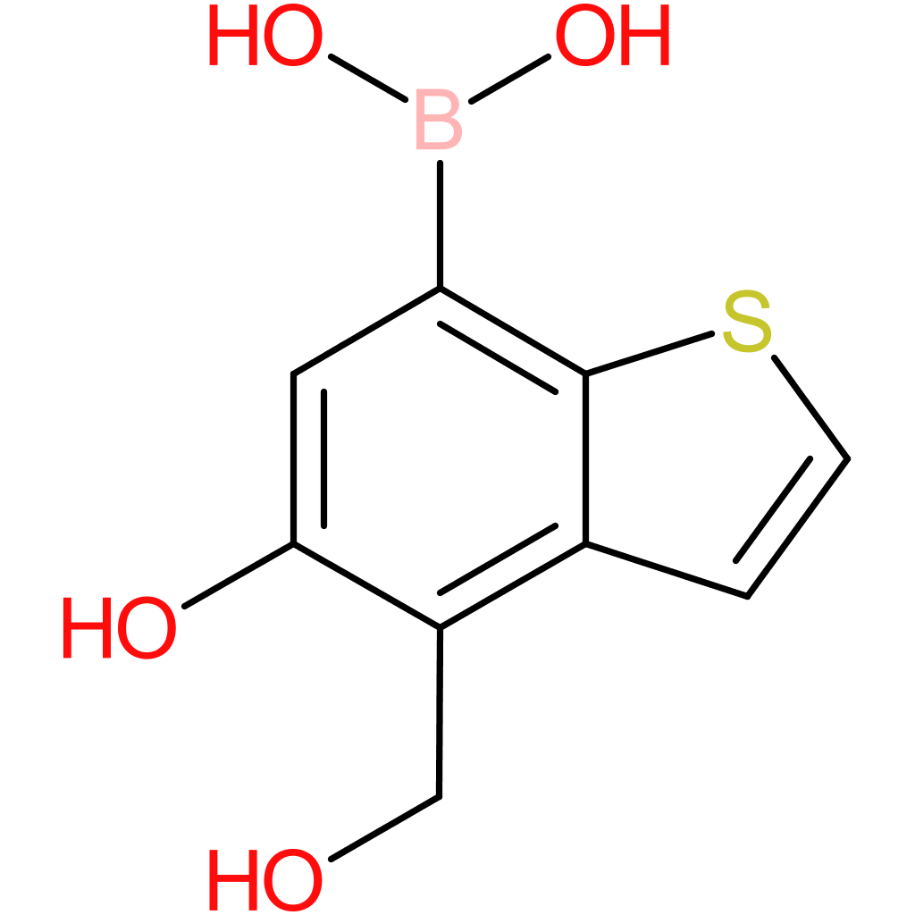 5-hydroxy-4-(hydroxymethyl)benzothiophene-7-boronic acid