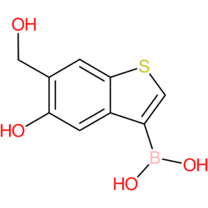5-hydroxy-6-(hydroxymethyl)benzothiophene-3-boronic acid