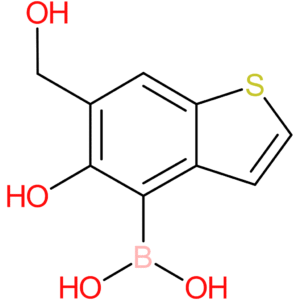 5-hydroxy-6-(hydroxymethyl)benzothiophene-4-boronic acid