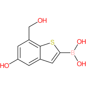 5-hydroxy-7-(hydroxymethyl)benzothiophene-2-boronic acid