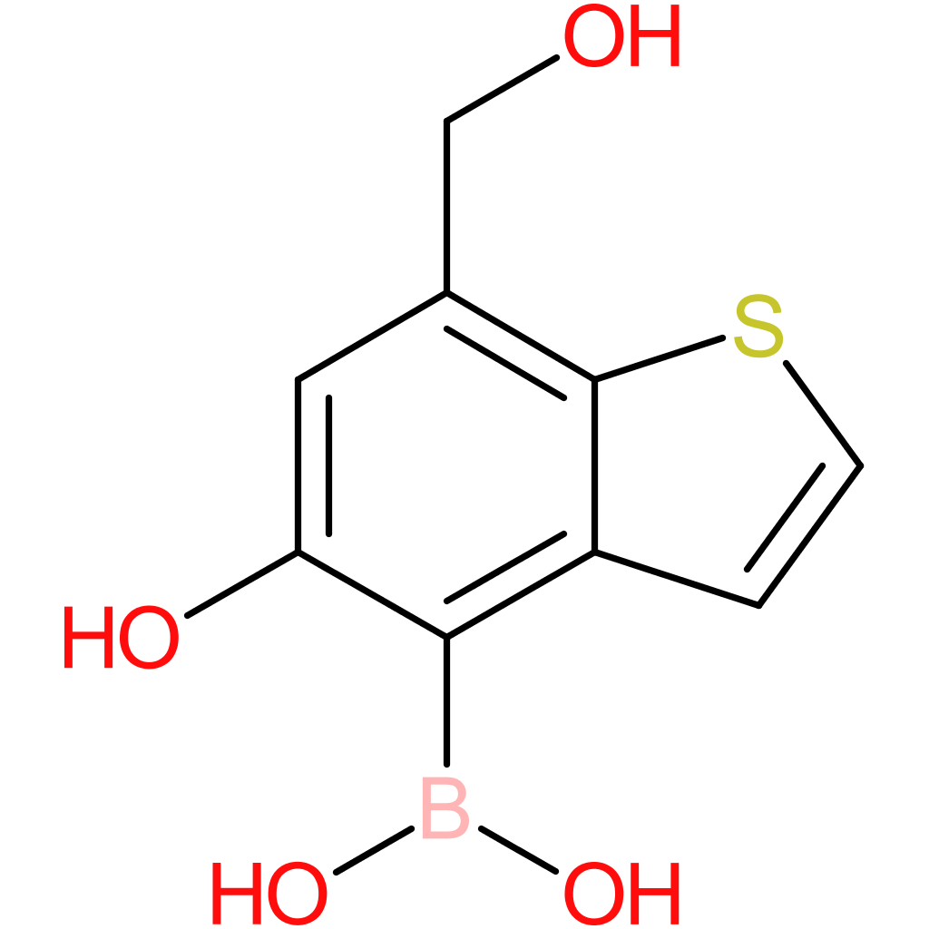 5-hydroxy-7-(hydroxymethyl)benzothiophene-4-boronic acid