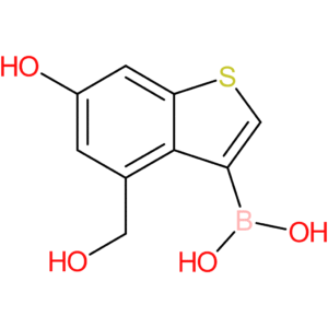 6-hydroxy-4-(hydroxymethyl)benzothiophene-3-boronic acid
