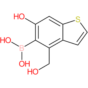 6-hydroxy-4-(hydroxymethyl)benzothiophene-5-boronic acid