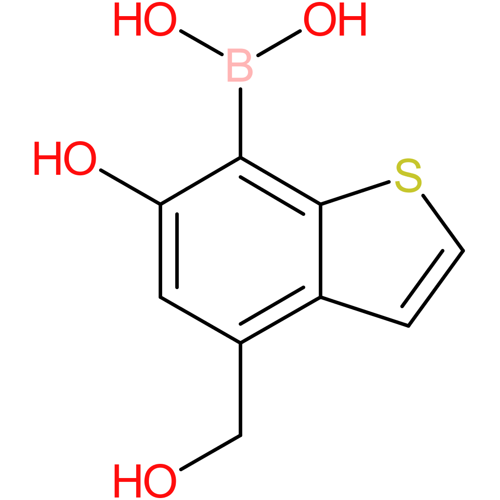 6-hydroxy-4-(hydroxymethyl)benzothiophene-7-boronic acid