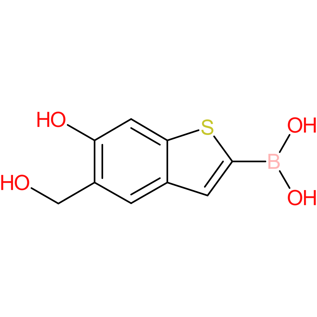 6-hydroxy-5-(hydroxymethyl)benzothiophene-2-boronic acid