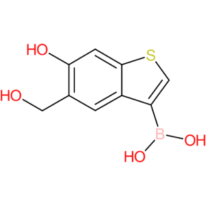6-hydroxy-5-(hydroxymethyl)benzothiophene-3-boronic acid