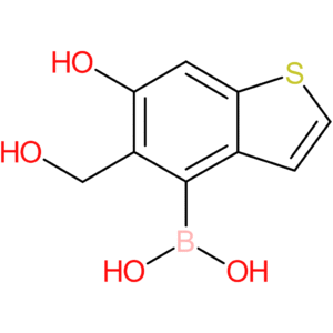 6-hydroxy-5-(hydroxymethyl)benzothiophene-4-boronic acid