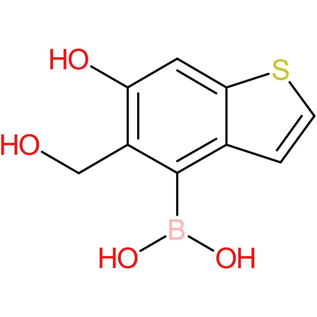 6-hydroxy-5-(hydroxymethyl)benzothiophene-4-boronic acid