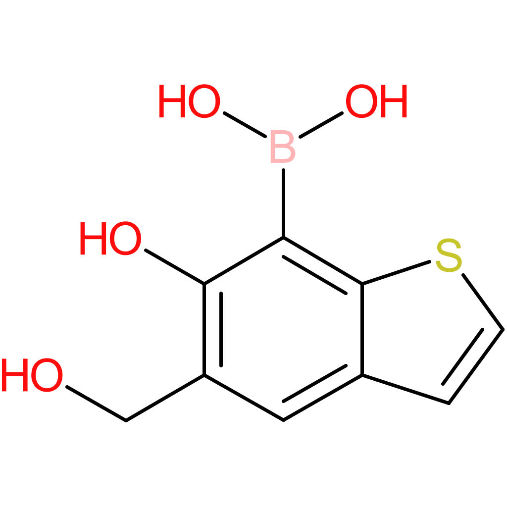 6-hydroxy-5-(hydroxymethyl)benzothiophene-7-boronic acid