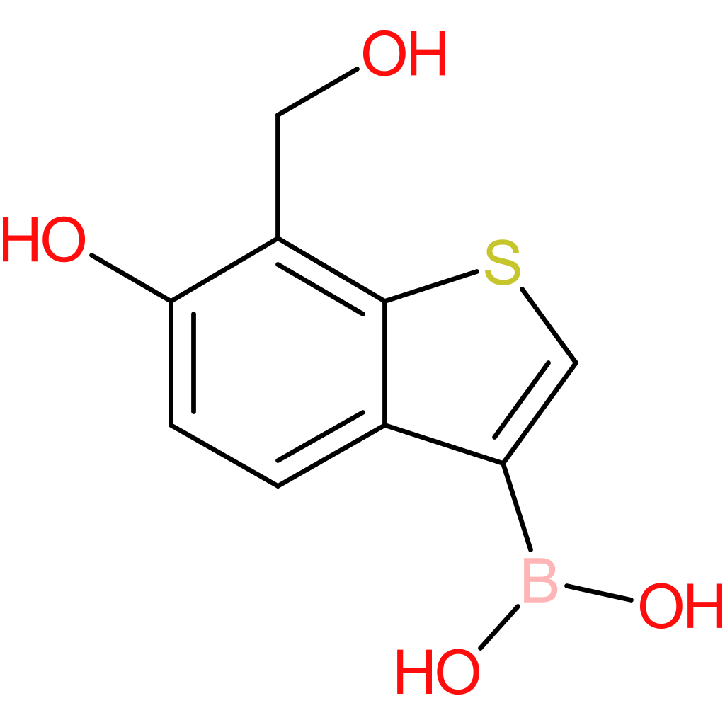 6-hydroxy-7-(hydroxymethyl)benzothiophene-3-boronic acid
