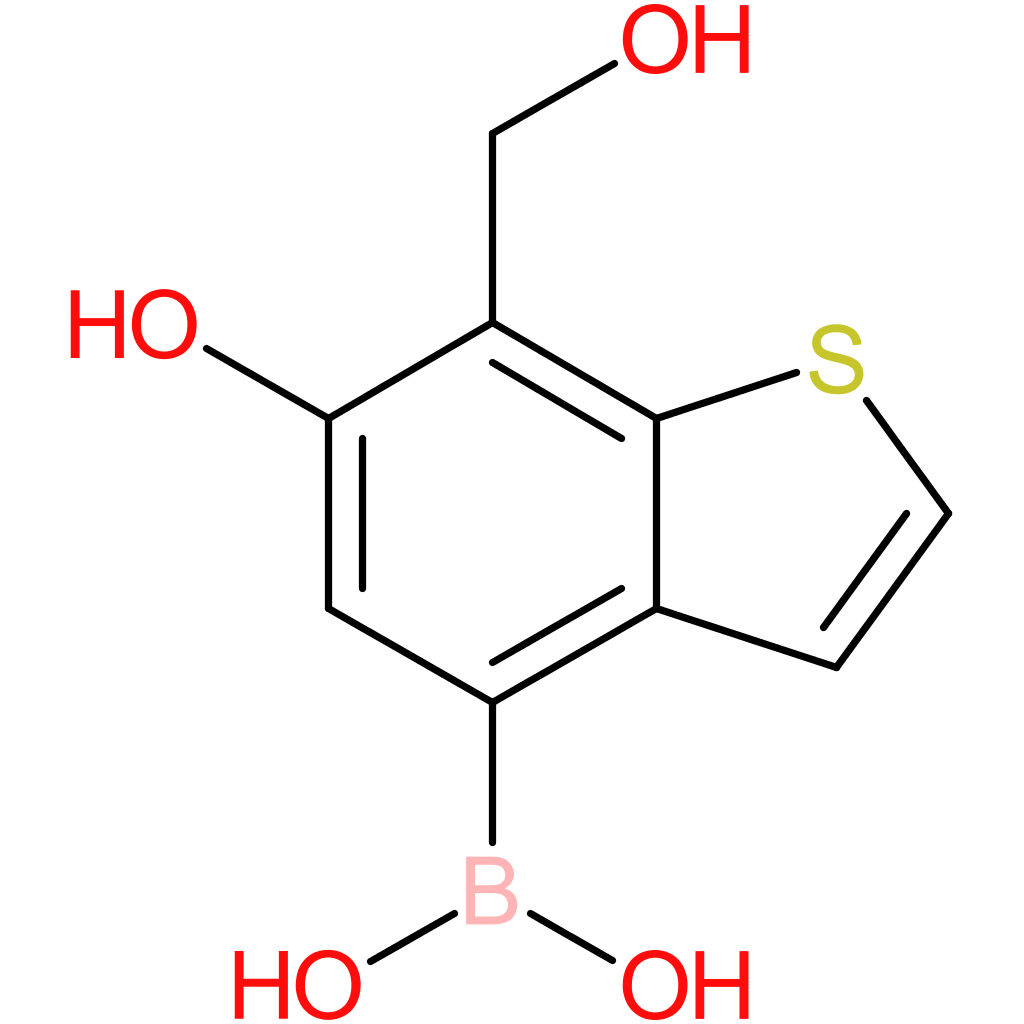 6-hydroxy-7-(hydroxymethyl)benzothiophene-4-boronic acid