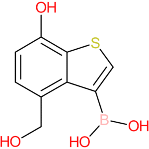 7-hydroxy-4-(hydroxymethyl)benzothiophene-3-boronic acid