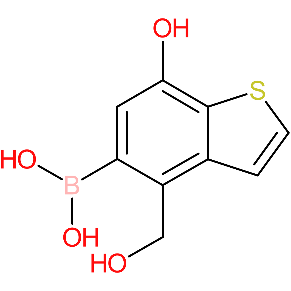 7-hydroxy-4-(hydroxymethyl)benzothiophene-5-boronic acid