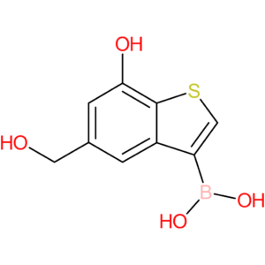 7-hydroxy-5-(hydroxymethyl)benzothiophene-3-boronic acid