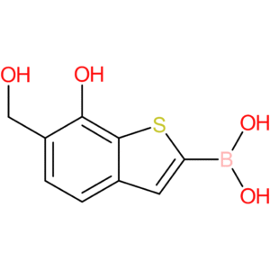 7-hydroxy-6-(hydroxymethyl)benzothiophene-2-boronic acid