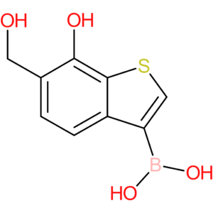 7-hydroxy-6-(hydroxymethyl)benzothiophene-3-boronic acid