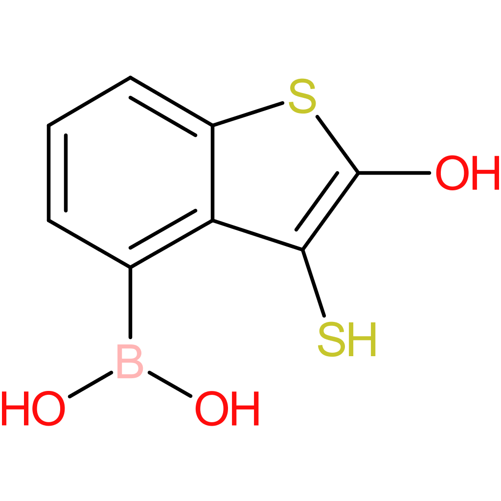 2-hydroxy-3-mercaptobenzothiophene-4-boronic acid