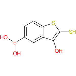 3-hydroxy-2-mercaptobenzothiophene-5-boronic acid