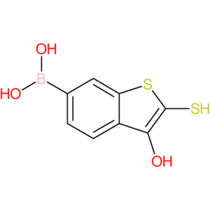 3-hydroxy-2-mercaptobenzothiophene-6-boronic acid