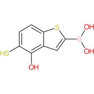 (4-hydroxy-5-sulfanyl-1-benzothiophen-2-yl)boronic acid