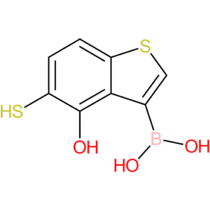 (4-hydroxy-5-sulfanyl-1-benzothiophen-3-yl)boronic acid