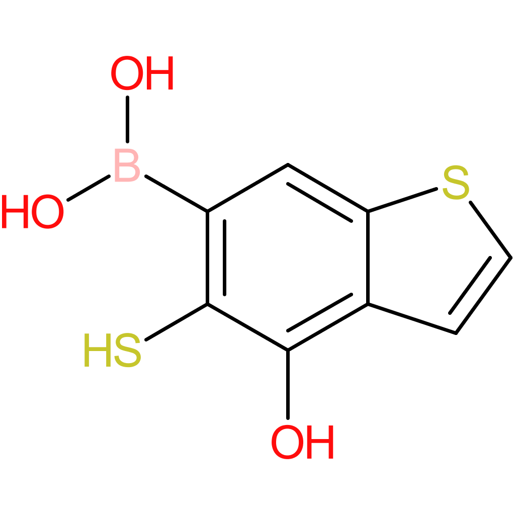 (4-hydroxy-5-sulfanyl-1-benzothiophen-6-yl)boronic acid