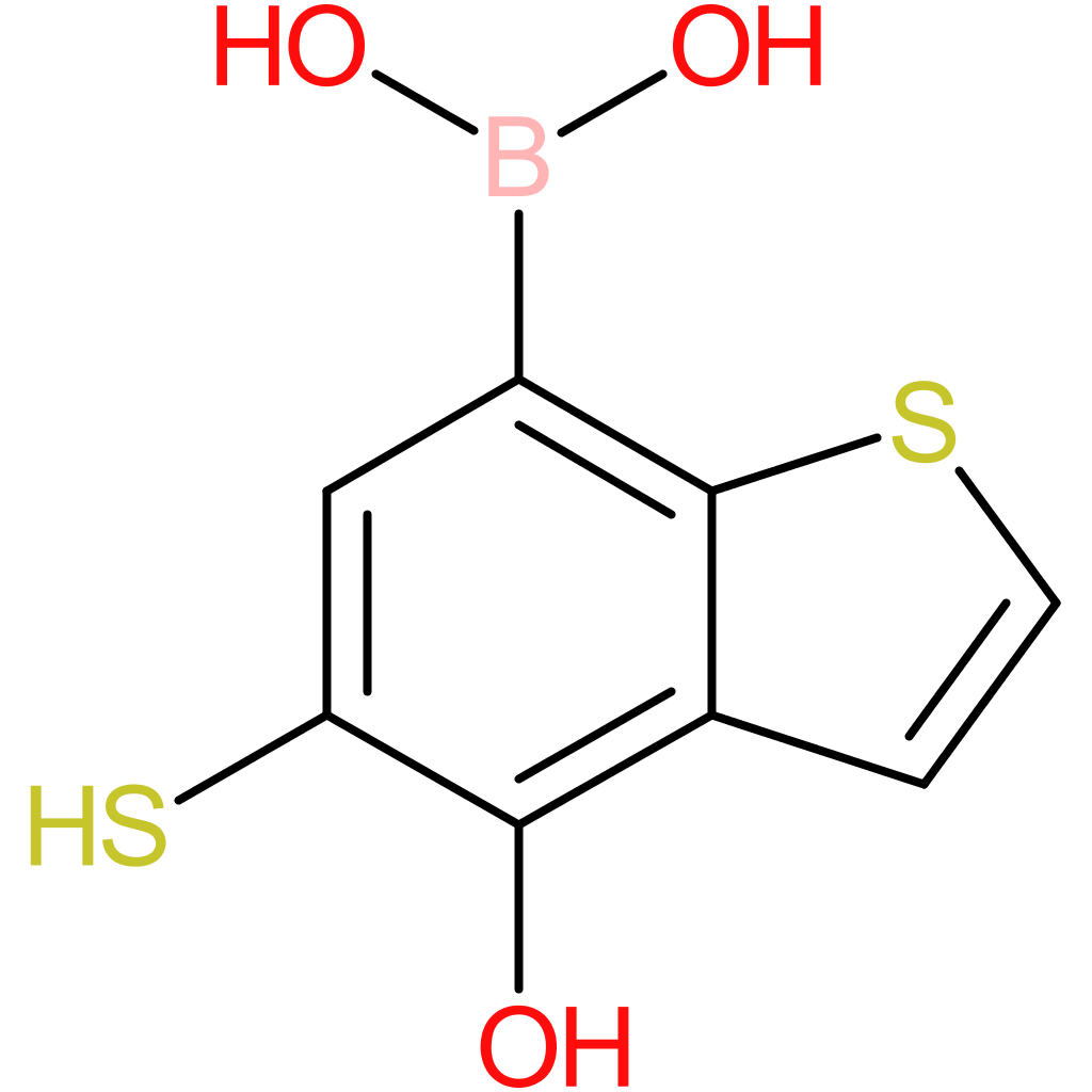(4-hydroxy-5-sulfanyl-1-benzothiophen-7-yl)boronic acid