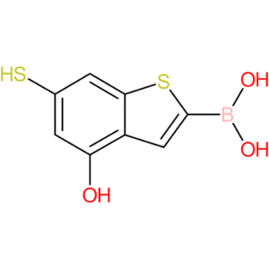 4-hydroxy-6-mercaptobenzothiophene-2-boronic acid